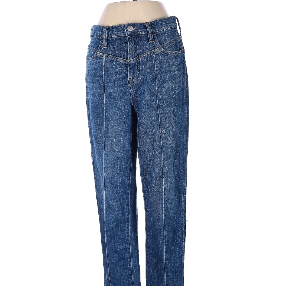 Madewell Women's Straight Leg Blue Jeans